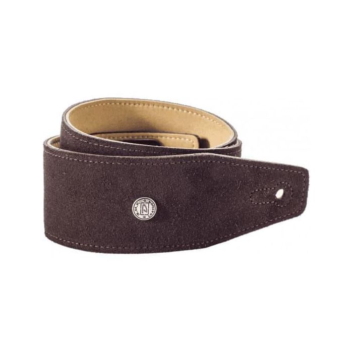 Dunlop Correa para Guitarra/Bajo Suede Color Caoba
