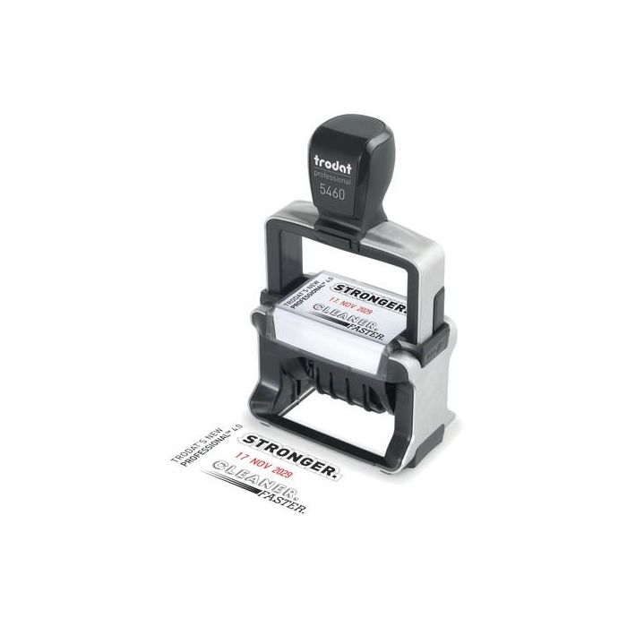 trodat Datumstempel Professional 4.0+Kissen schw 5030 6 trodat Datumstempel Professional 4.0+Kissen schw 5030 6