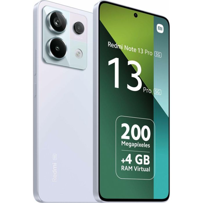 Smartphone Xiaomi Redmi Note 13 Pro 6,67" 12 GB RAM 512 GB Púrpura 5 Smartphone Xiaomi Redmi Note 13 Pro 6,67" 12 GB RAM 512 GB Púrpura 5