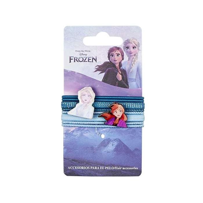 Accesorios pelo elásticos 8 piezas frozen 2 8.0 x 12.5 x 1.0 cm