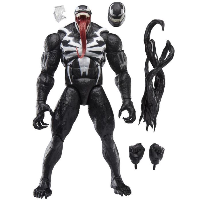 Hasbro Marvel Legends Series Figura de Acción Coleccionable Venom (Spider-Man Gameverse), 15 cm, Articulada y 4 Accesorios Premium 4 Hasbro Marvel Legends Series Figura de Acción Coleccionable Venom (Spider-Man Gameverse), 15 cm, Articulada y 4 Accesorios Premium 4