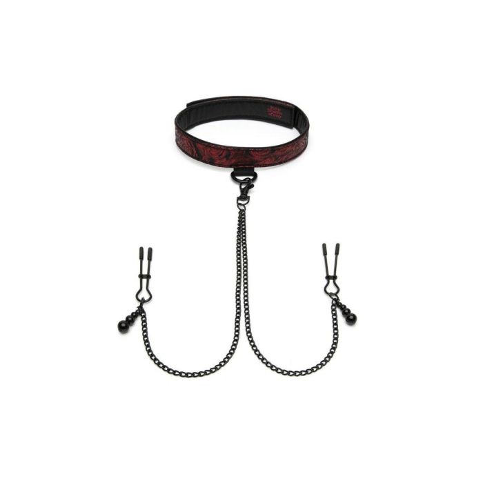 Collar con Pinzas Para Pezón Fifty Shades of Grey Sweet Anticipation 0 Collar con Pinzas Para Pezón Fifty Shades of Grey Sweet Anticipation 0