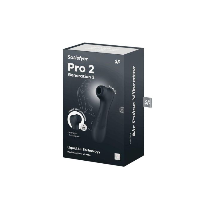 Succionador de Clítoris Satisfyer Pro 2 Generation 3 Negro 1 Succionador de Clítoris Satisfyer Pro 2 Generation 3 Negro 1