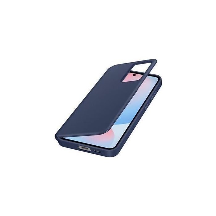 Samsung Funda Smart View Wallet Case para Galaxy S24 FE, Azul oscuro, 17 cm (6.7"), con Bolsillo para Tarjetas y Ventana Interactiva 1 Samsung Funda Smart View Wallet Case para Galaxy S24 FE, Azul oscuro, 17 cm (6.7"), con Bolsillo para Tarjetas y Ventana Interactiva 1