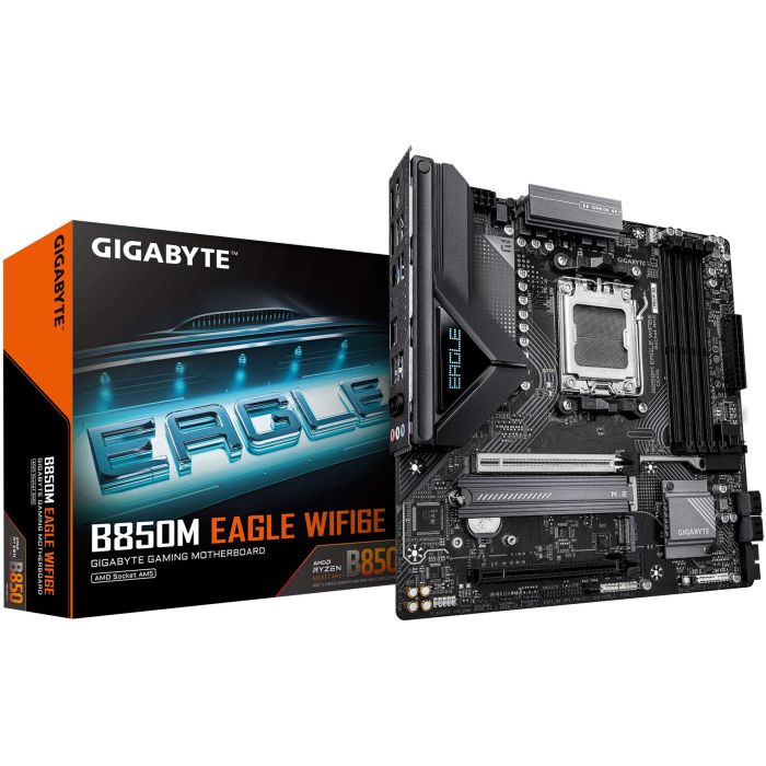 Gigabyte B850M Eagle WiFi6E (B850,AM5,mATX,DDR5) 0 Gigabyte B850M Eagle WiFi6E (B850,AM5,mATX,DDR5) 0