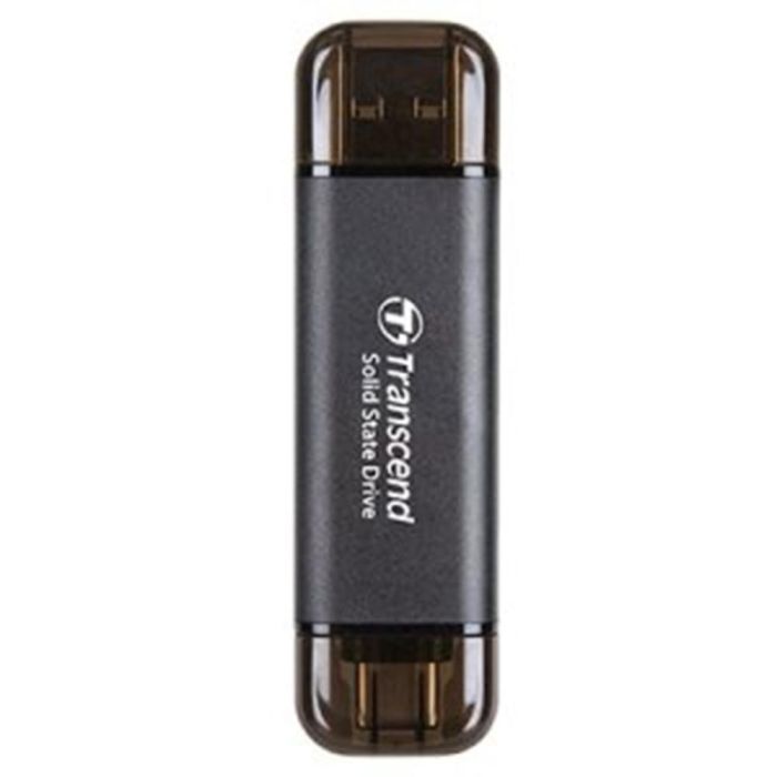 Transcend ESD310C SSD Portátil 512GB USB 3.2 Gen 2x2 Tipo-C y Tipo-A, 1050MB/s Lectura, 950MB/s Escritura