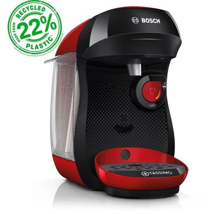Cafetera multibebidas - BOSCH - TASSIMO - T10 Happy red - 1400 W Cafetera multibebidas - BOSCH - TASSIMO - T10 Happy red - 1400 W