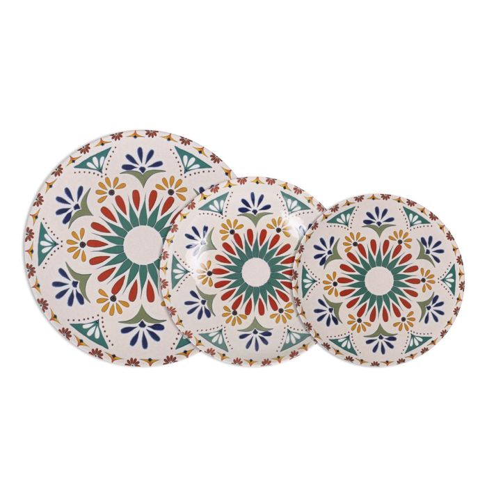Vajilla Coimbra Monaco 12 Piezas - Santa Clara, Stoneware, Lavavajillas y Microondas (2 Unidades) 3 Vajilla Coimbra Monaco 12 Piezas - Santa Clara, Stoneware, Lavavajillas y Microondas (2 Unidades) 3