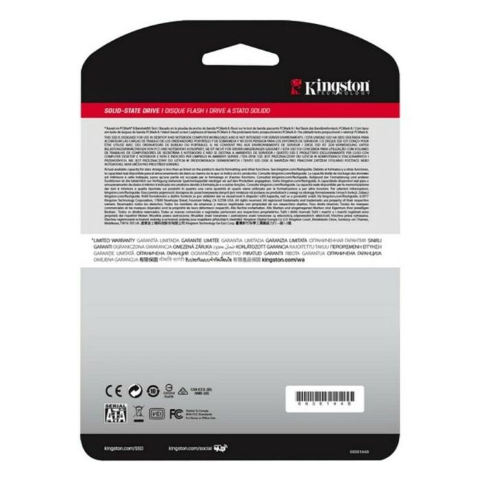 Disco Duro Kingston A400 SSD 2,5" 4