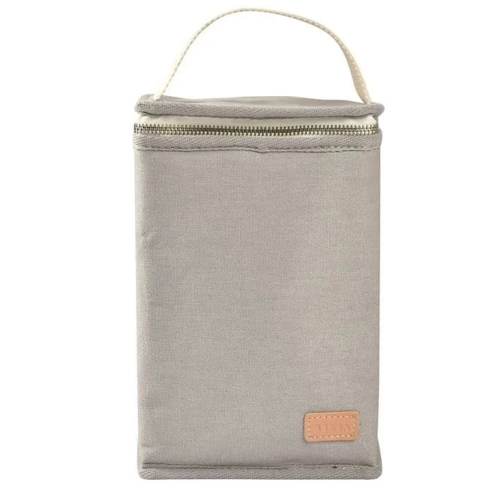 Beaba Bolsa de comida para bebés isotérmica gris perla 4