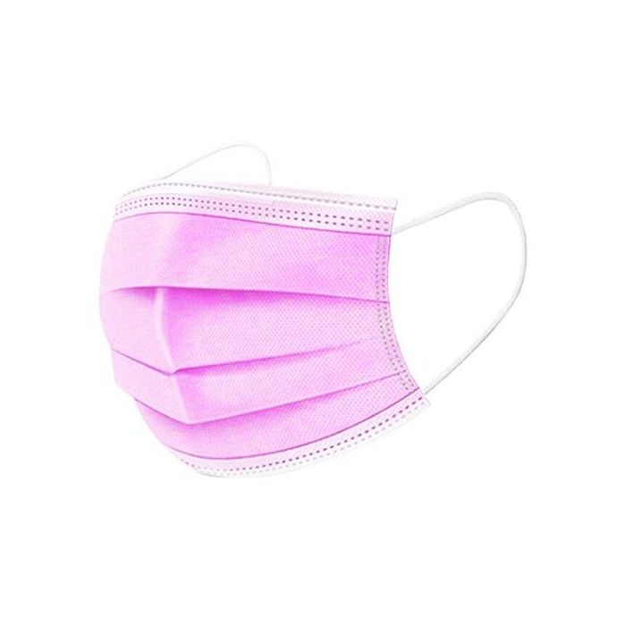 Mascarilla Quirurgica Iir 3 Capas Desechable Galmask Infantil Rosa Paquete De 10