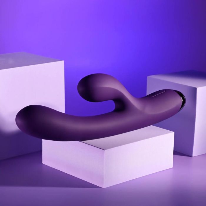 Vibrador Doble Estimulación Evolved Playboy Morado Púrpura 3 Vibrador Doble Estimulación Evolved Playboy Morado Púrpura 3