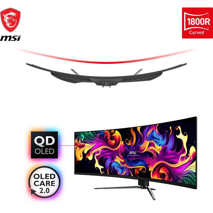 MPG 491CQPDE QD-OLED Curved Gaming Monitor 124.46cm (49"") 1 MPG 491CQPDE QD-OLED Curved Gaming Monitor 124.46cm (49"") 1