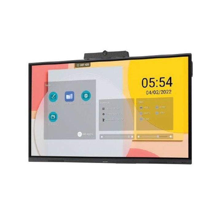 Sharp/NEC Soundbar Colaboración Todo en Uno, Micrófono 6 Arrays, Cámara Gran Angular 120°, PTZ Digital, Auto Framing, Altavoz 8W 1