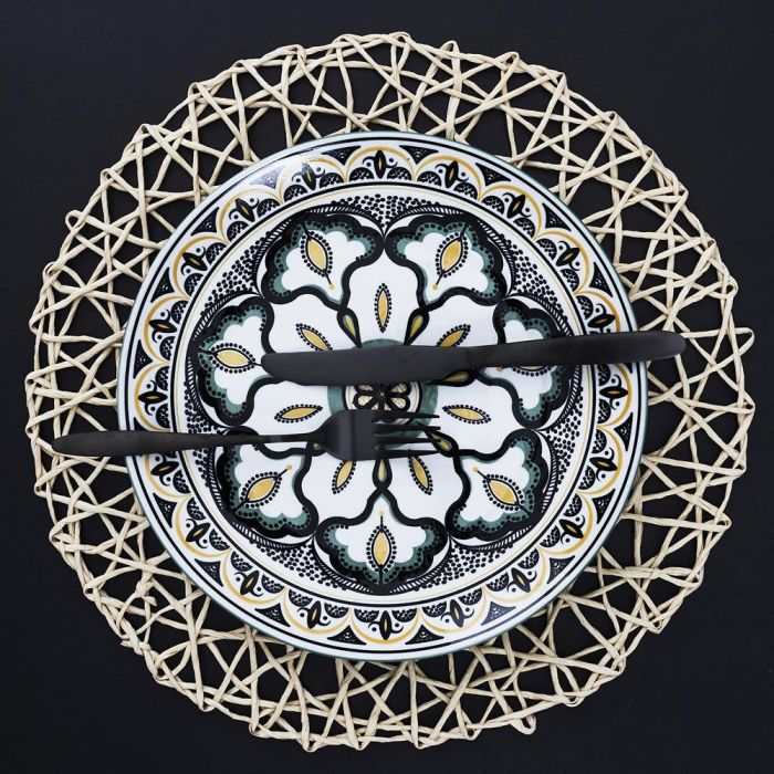 Home Deco Factory Individual Diámetro 38 cm Colección Mirage 1