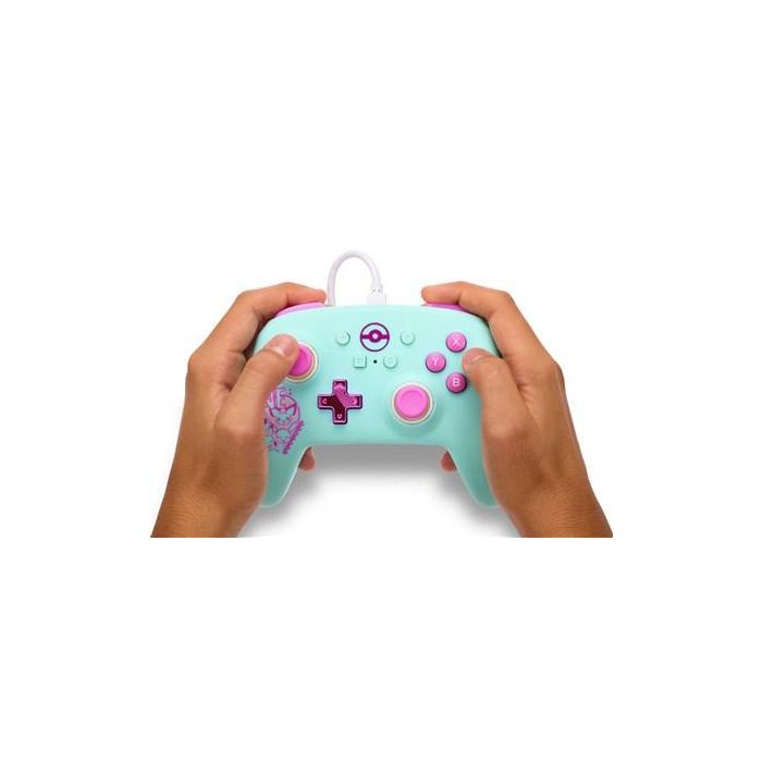 PowerA NSGP0146-01 Mando con Cable Mejorado para Nintendo Switch - Diseño Sweet Friends, Botones Asignables, Cable USB-C 3m, Compatible con Switch OLED y Switch 2 PowerA NSGP0146-01 Mando con Cable Mejorado para Nintendo Switch - Diseño Sweet Friends, Botones Asignables, Cable USB-C 3m, Compatible con Switch OLED y Switch 2