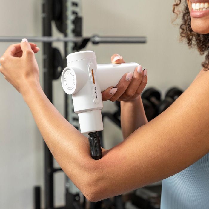 Pistola de Masaje Muscular con Frío y Calor Hokgun InnovaGoods 8 Pistola de Masaje Muscular con Frío y Calor Hokgun InnovaGoods 8