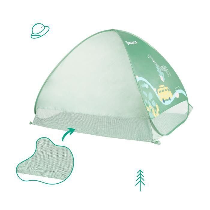 Topa anti-UV Badabulle para niños, sistema emergente, FPS 50+ Protección 2 Topa anti-UV Badabulle para niños, sistema emergente, FPS 50+ Protección 2
