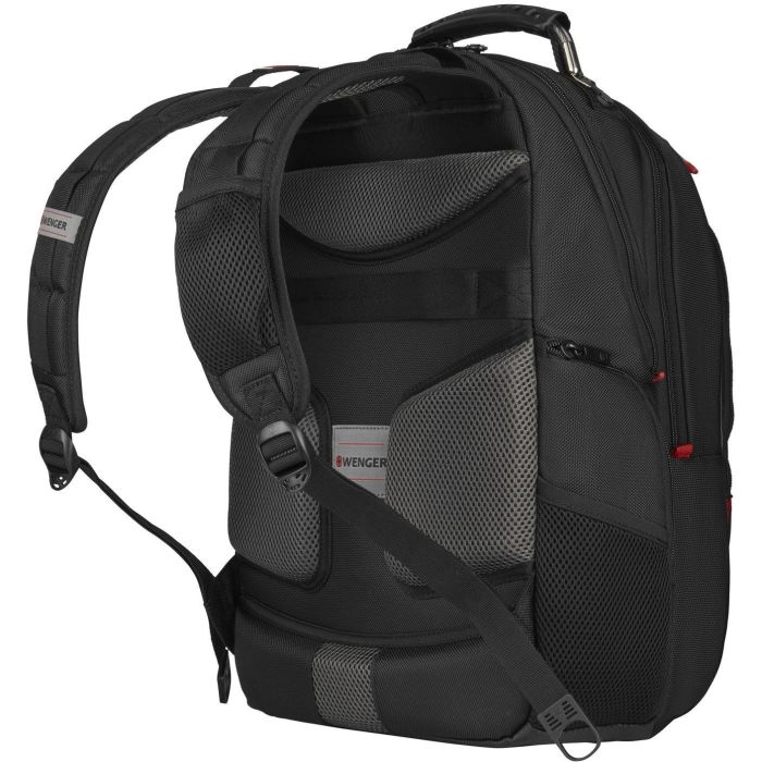 Wenger Pegasus Deluxe Ballistic Mochila para portátil de 16 pulgadas Negra con compartimento para tableta 1