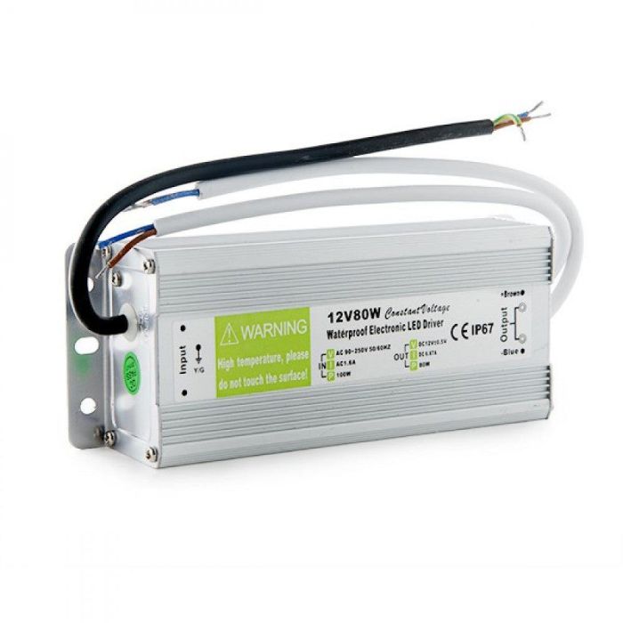 Transformador LED 80W 230VAC/12VDC IP67 Transformador LED 80W 230VAC/12VDC IP67