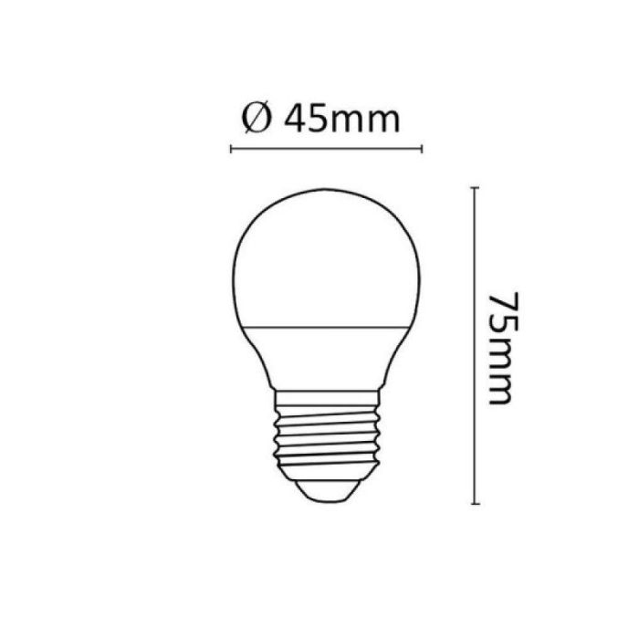 Bombilla LED Asalite E27 4W 350Lm 3000K IP20 [ASAL-0164 2