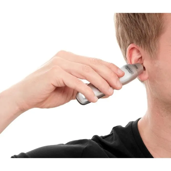 Wahl 9962-1816 Cortabarbas + Recortadora de Nariz, Orejas y Cejas Travel Kit 3