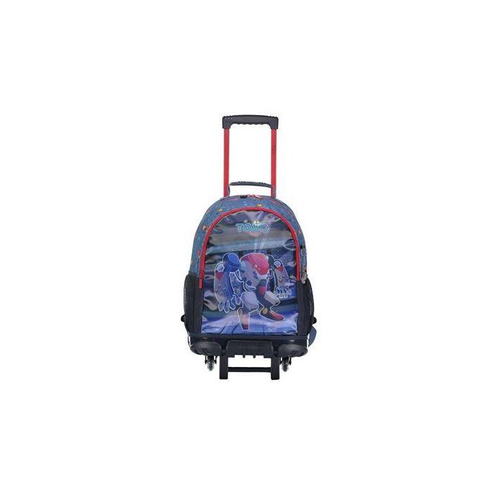 Totto Mochila Escolar Grande 3 Ruedas MJ03ATA003-2210-2JW 31 Litros 3
