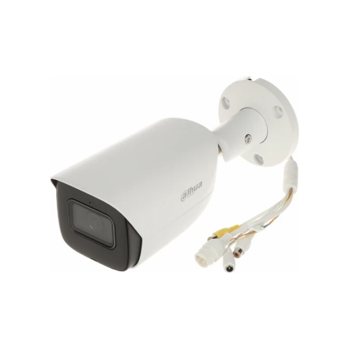 (Dh-Ipc-Hfw5442Ep-Ase-0280B-S3) Dahua Cámara Ip Bullet Wizmind Serie 5 4Mp con Inteligencia Artificial Acupick Starlight+, Audio In/Out, Soporta Microsd 256Gb, Ir Led 50M, Wdr, Optica Fija 2.8Mm Epoe