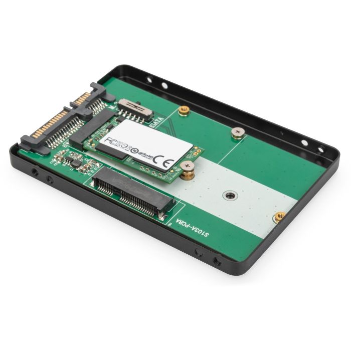 DIGITUS 2.5" SATA Festplattenadapter M.2 oder mSATA 3 DIGITUS 2.5" SATA Festplattenadapter M.2 oder mSATA 3
