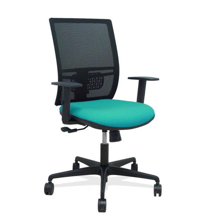 Silla de Oficina Yunquera P&C 0B68R65 Verde Turquesa