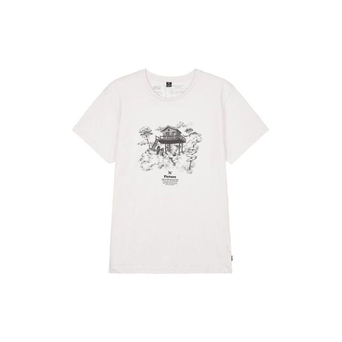 Camiseta de Manga Corta Hombre Picture MTS1056.A Blanco Camiseta de Manga Corta Hombre Picture MTS1056.A Blanco