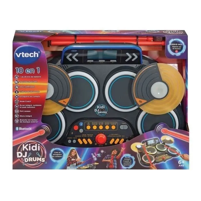 Vtech Baterías para Niños Dj VTE3417765726057 - Idioma Francés 3