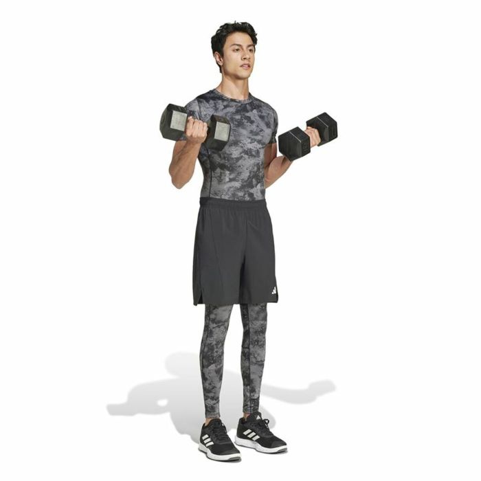 Camiseta de Manga Corta Hombre Adidas Techfit Training Aop (2XL) 3 Camiseta de Manga Corta Hombre Adidas Techfit Training Aop (2XL) 3