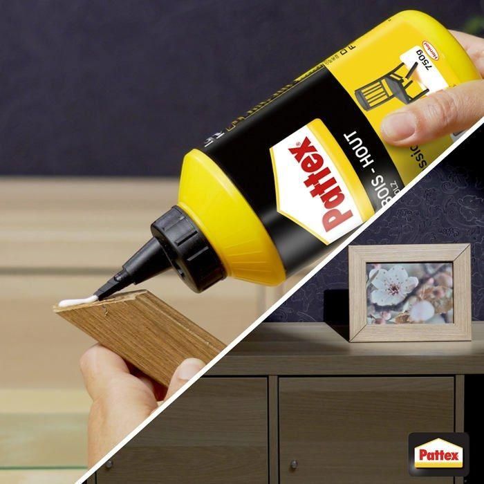 Pattex Pegamento Classic 750gr para Montaje, Revestimiento y Laminado de Superficies | Adhesivo de Acetato de Polivinilo en Dispersión Acuosa 3 Pattex Pegamento Classic 750gr para Montaje, Revestimiento y Laminado de Superficies | Adhesivo de Acetato de Polivinilo en Dispersión Acuosa 3