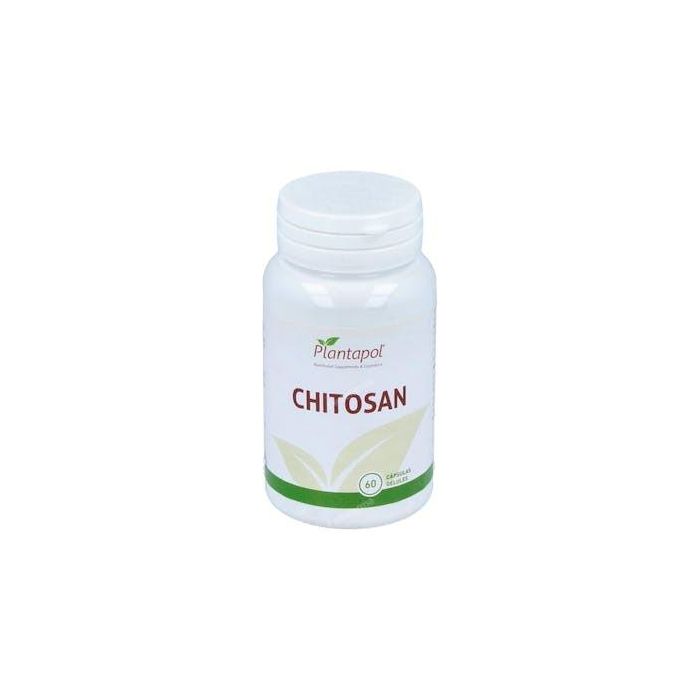 PLANTAPOL Chitosan 500 mg, 60 Cápsulas – Ayuda a Controlar el Apetito y la Pérdida de Grasas
