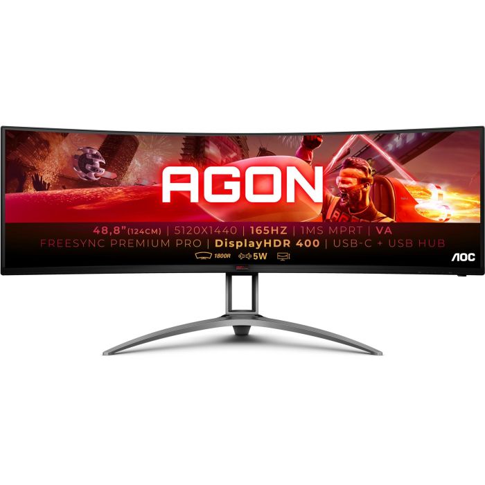 Monitor AOC AG493UCX2 DQHD 165 Hz 49"