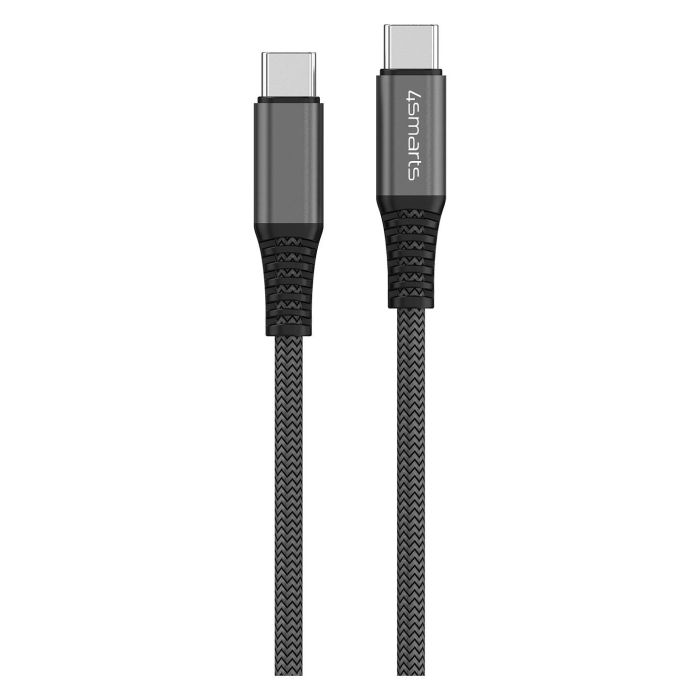 4smarts Cable USB-C a USB-C PremiumCord 456266, Carga Rápida 100W, 1.5m, Negro 3