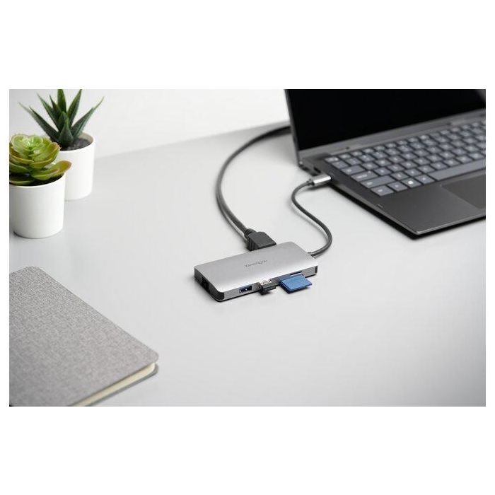 Replicador De Puertos Kensington Uh1400P Usb-C 85 W Potencia De Paso 8 Replicador De Puertos Kensington Uh1400P Usb-C 85 W Potencia De Paso 8