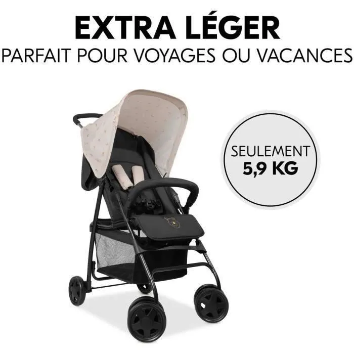 Hauck Cochecito Sport HAU1731560899687 Plegable y Reclinable con Capota Parasol y 4 Ruedas Diseño Minnie 3