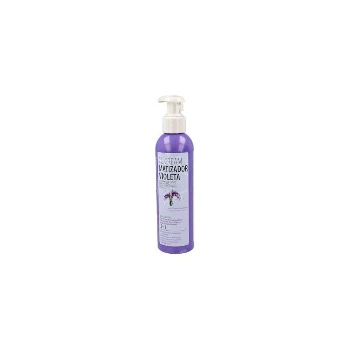 Clearé Institute Matizador Violeta CC cream Tratamiento Neutralizante Tonos Amarillos Naranjas Cabello Rubio, Mechas, Gris 200 ml