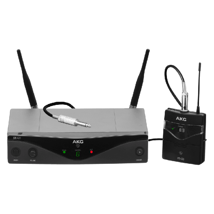 AKG Sistema Inalámbrico UHF Instrument Band U1 con Petaca y Receptor