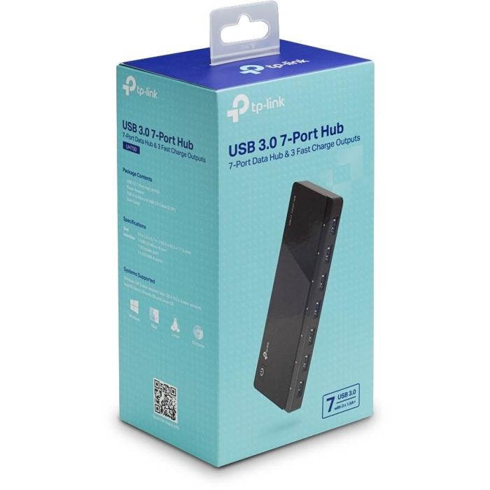 Tp-link Hub USB UH700 7 Puertos USB 3.0 - Transferencia de datos hasta 5Gbps 1