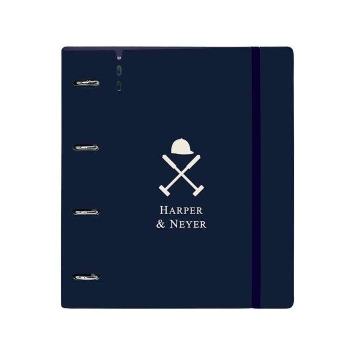 Safta Carpeblock Anillas 4x35 mm C-Recambio 100H A4 Tapas Pp Foam C-Separadores Harper & Neyer