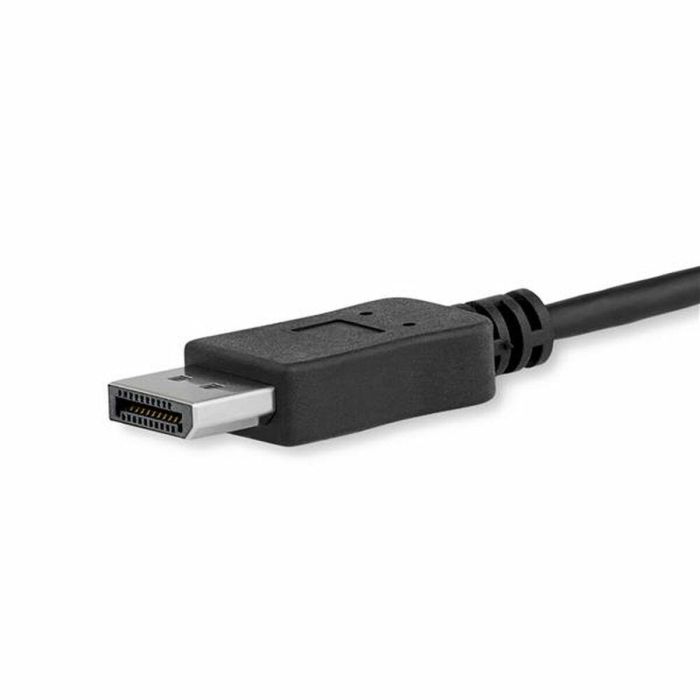 Adaptador USB C a DisplayPort Startech CDP2DPMM1MB Negro 1 m 1 Adaptador USB C a DisplayPort Startech CDP2DPMM1MB Negro 1 m 1