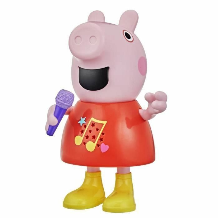 Hasbro HASG05185F0 Juguete musical Peppa Pig parlante y cantor con más de 50 sonidos, frases y canciones preescolar para niñas y niños 4