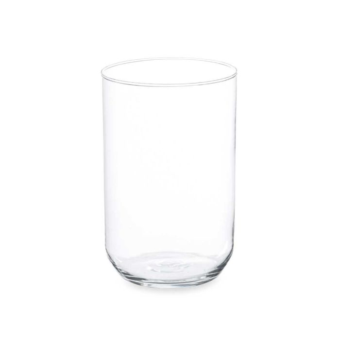 Jarrón de Cristal Ancho Pequeño Giftdecor 12.5x20.5x12.5 cm - Transparente (6 Unidades) 1 Jarrón de Cristal Ancho Pequeño Giftdecor 12.5x20.5x12.5 cm - Transparente (6 Unidades) 1