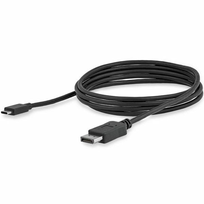 Adaptador USB C a DisplayPort Startech CDP2DPMM6B (1,8 m) Negro