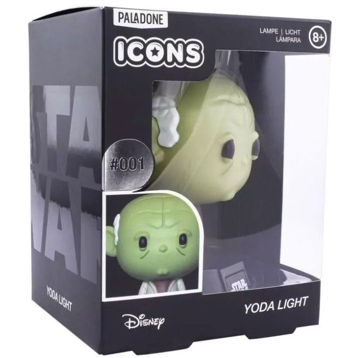 Paladone Lámpara Icon Star Wars Yoda - Iluminación con estilo Jedi, 10 cm 2 Paladone Lámpara Icon Star Wars Yoda - Iluminación con estilo Jedi, 10 cm 2