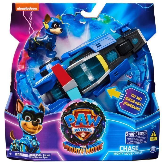 VEHÍCULO + FIGURA CHASE La Super Patrulla - La Película 2 VEHÍCULO + FIGURA CHASE La Super Patrulla - La Película 2