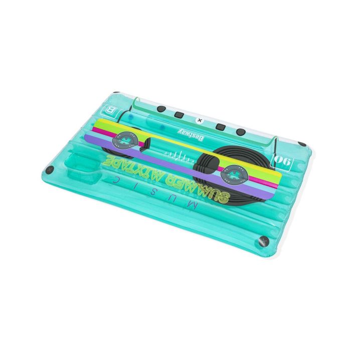 Bestway Colchoneta Hinchable Retro Cassette 174x117 cm Playa y Piscina 43649 13 Bestway Colchoneta Hinchable Retro Cassette 174x117 cm Playa y Piscina 43649 13